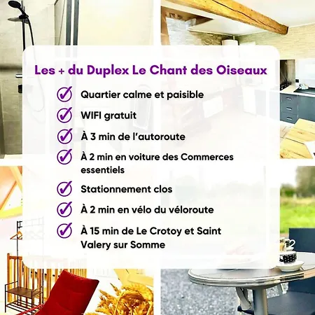 Le Chant Des Oiseaux-campagne-spa-parking Abbeville